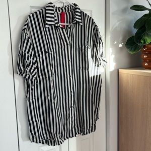 Left On Friday Day Trip Button Down